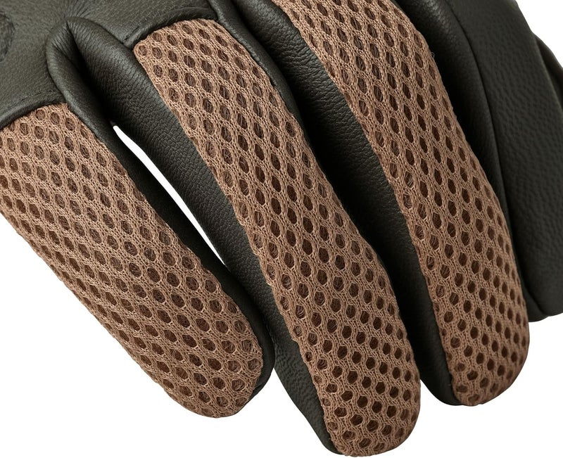 Badlands Leather Shooting Gloves - Durable Hand Protection for Hunters & Shooters Needing Grip During Long Range Sessions - Image 2